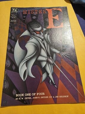 DC Comics Mister E Art Print Set Of 4 Comics